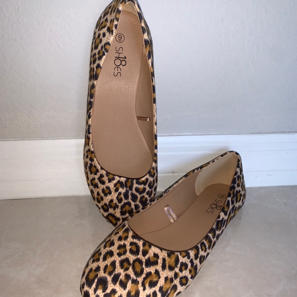 Cheetah Print Flats